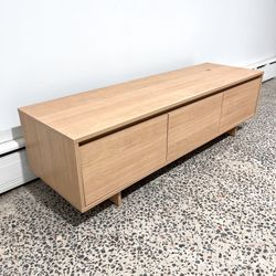 Natural Maplewood TV Console