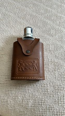 Old Time Whiskey Flask