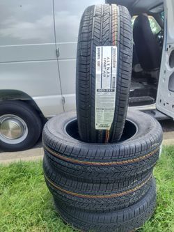 ( New ) Set of 235/65/18  ALEZNA BRIDGESTONE TIRES
