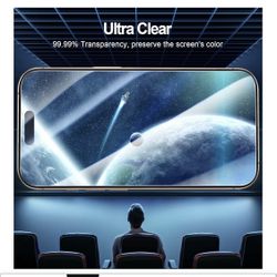 Tempered Glass Para iPhone 17/17Pro 16/16pro