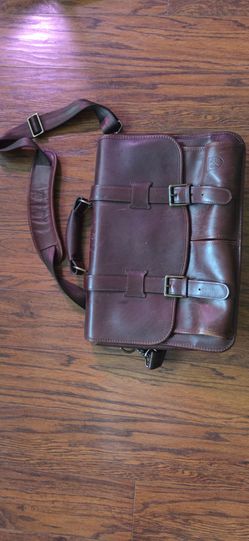 Allen Edmonds Leather Briefcase