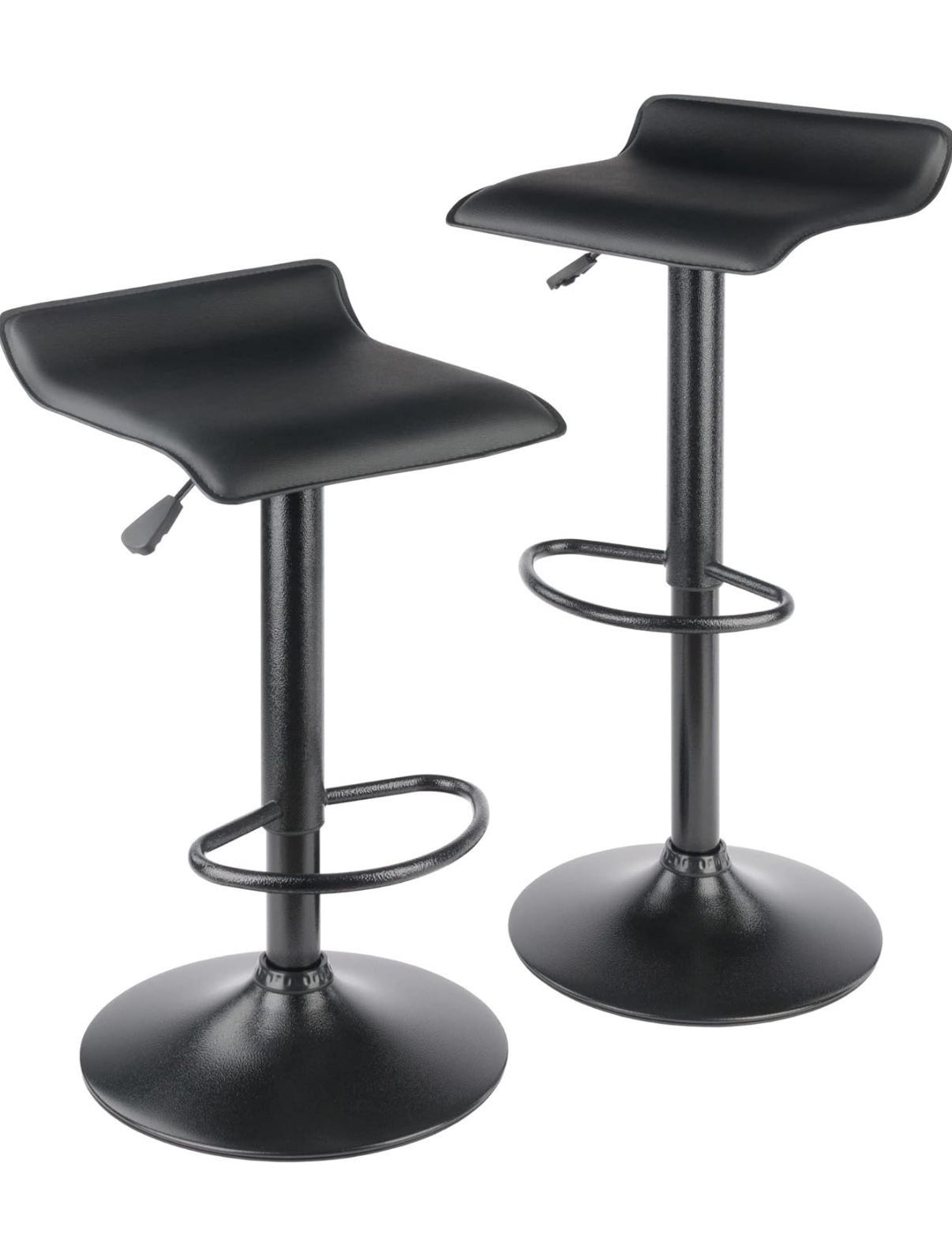 Adjustable Swivel Stools, 2-Pc Set