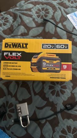 Dewalt 9ah flex volt