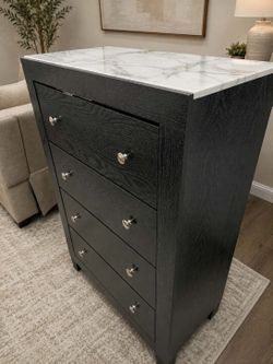 New Black Chest Of Drawers