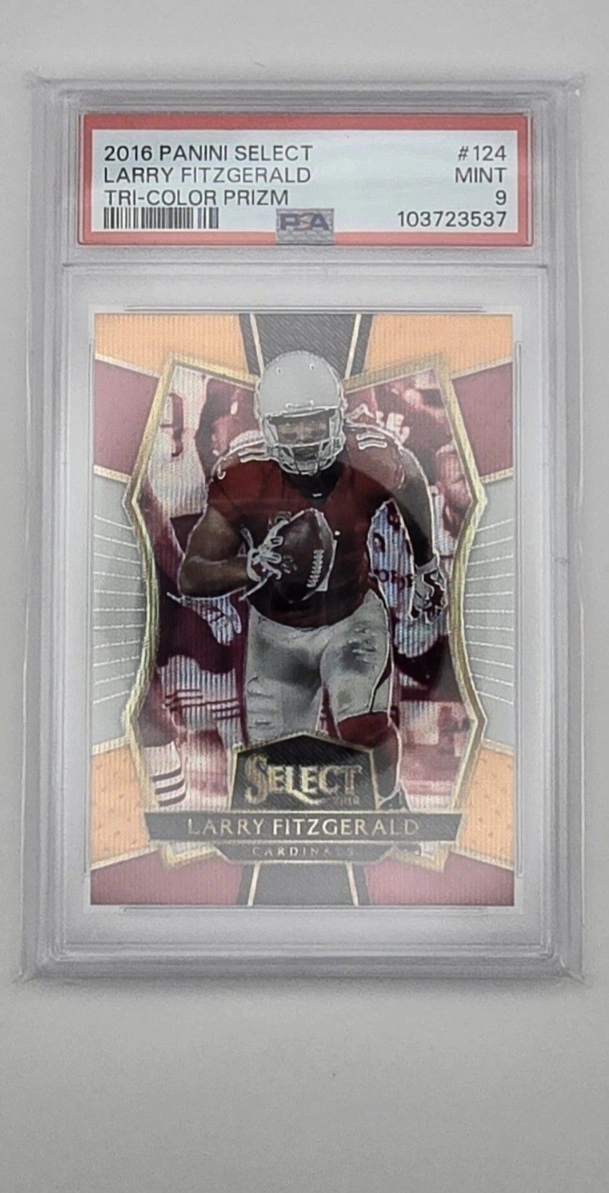 Tri Color Prizm Larry Fitzgerald Psa 9 Pop 1