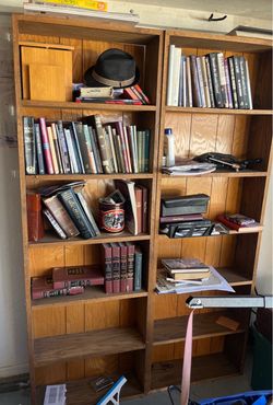4 Wooden Bookshelf