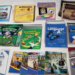 Abeka Text Books - 4th Grade