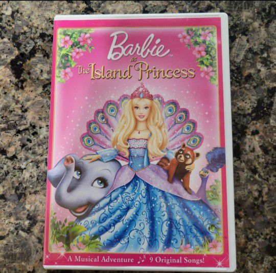 Barbie TV, Barbie DVD player, 6 Barbie DVD's