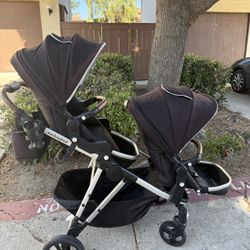 Mockingbird Single-to-Double Stroller 2.0 (Newest Model)