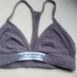 Calvin Klein Sports Bra,Size S/P.. Gray& White 
