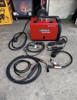 Lincoln Electric 180 Amp Weld-Pak 180i Multi-Process Stick/MIG/Flux-Core/TIG, 120V or 230V Aluminum