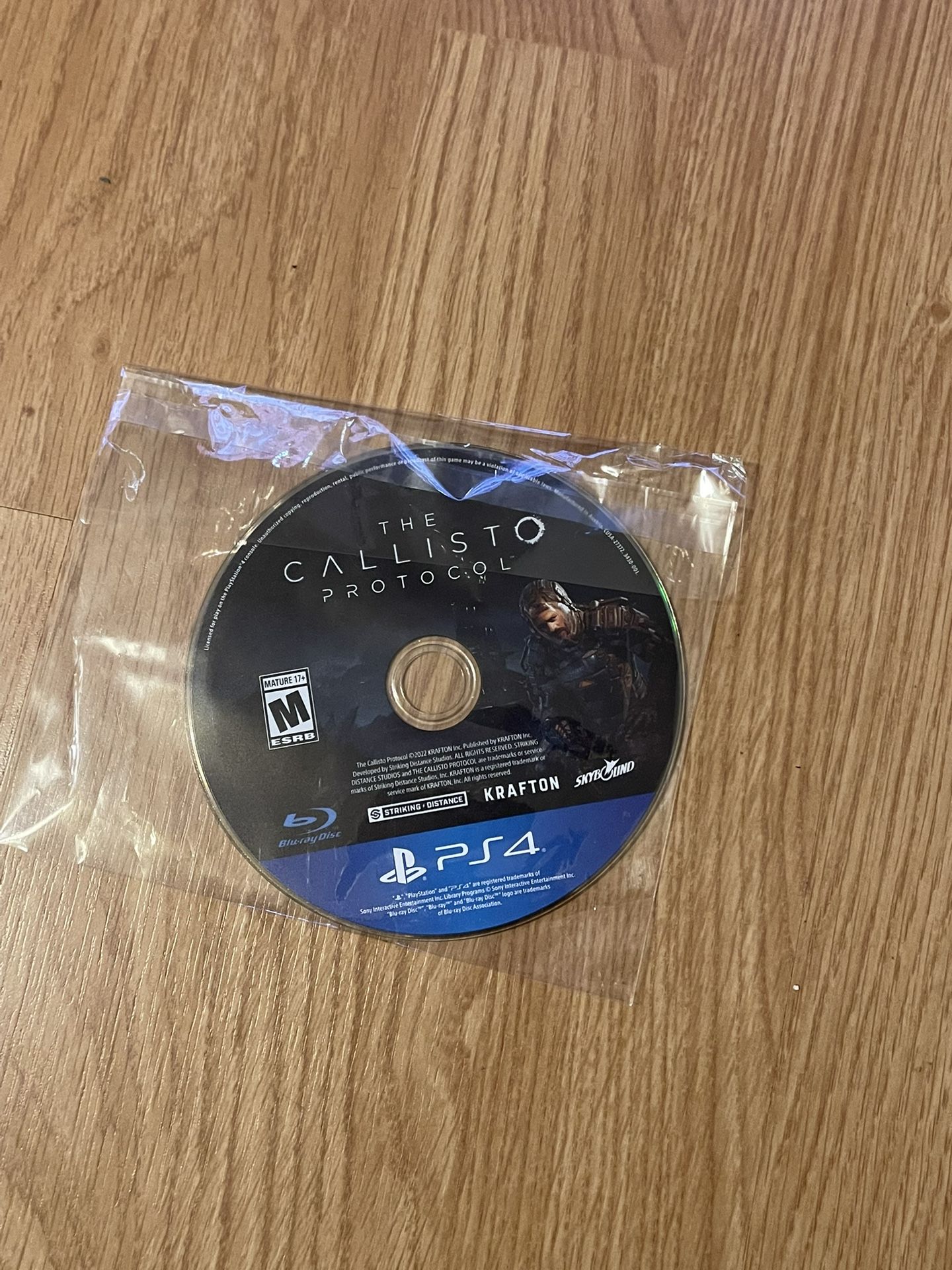 The Callisto protocol PS4