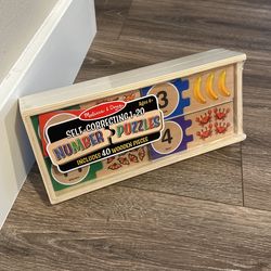 Melissa & Doug Wooden Number Puzzle