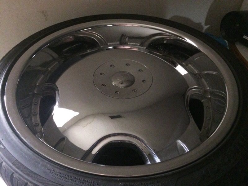 22 inch rims and tires