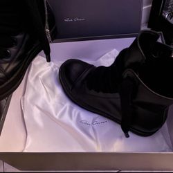 Black Rick Owens High top