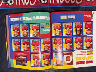 Panini España Campeón Team complete blue parallel and hard cover