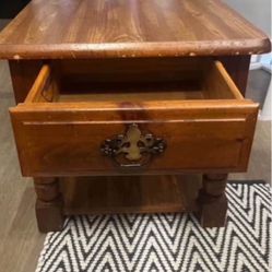 Moving Deal Great Condition Brown Nightstand Or End Table 