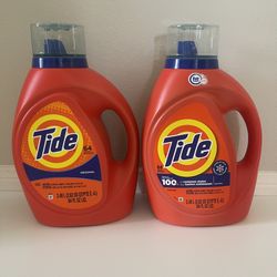 Tide Liquid Laundry Detergent 84oz , (2)/$20