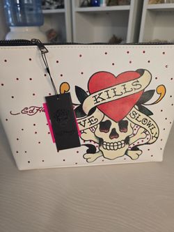 Ed Hardy makeup bag