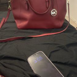 Michael Kors Red Purse