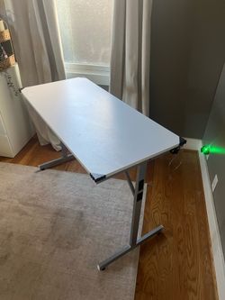 White desk