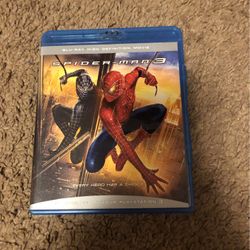 Blue ray  Spider- Man 3 Movie 