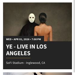 Kanye VIP Ticket Night 1