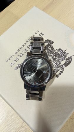 Burberry Gunmetal Watch