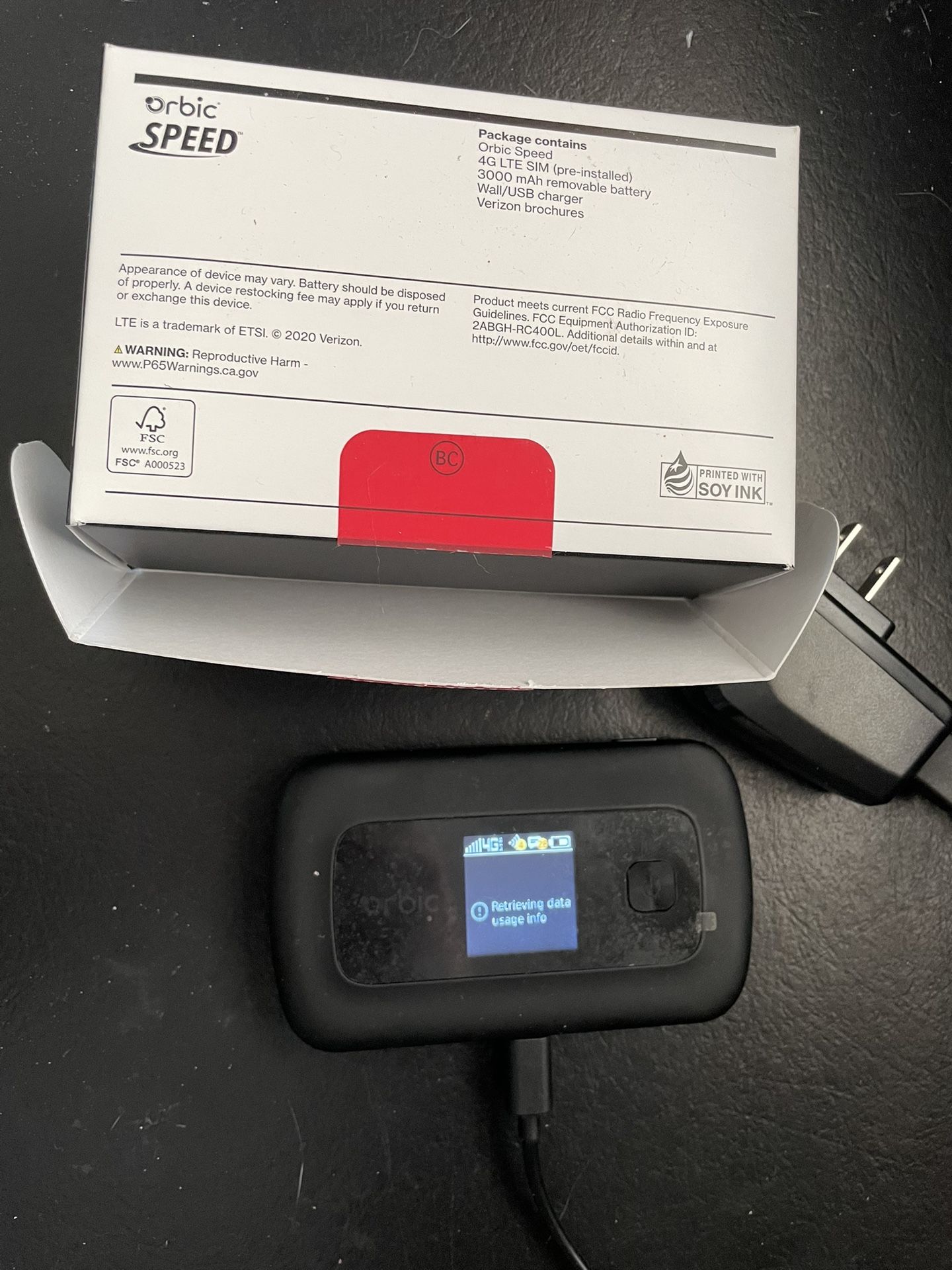 Verizon Portable WiFi Hotspot