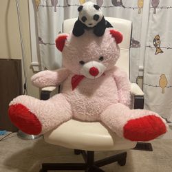 Teddy Bear & Panda Doll