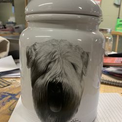 Vladimir Terrier Cookie Jar