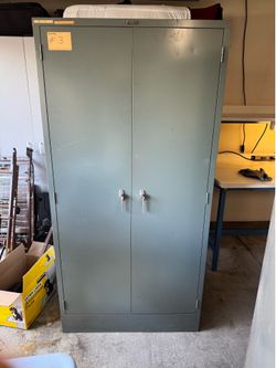 Metal Cabinet  18 inch x  3 Fts w x 6 Fts tall