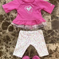 American Girl I love Pets Pajama Set. Discontinued In 2015.