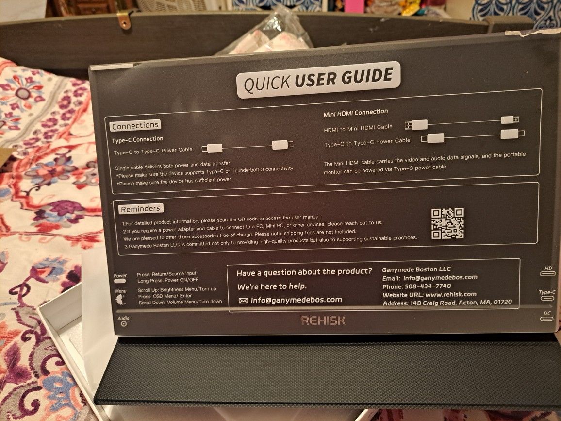 Rehisk Portable Monitor