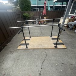 Clinton Parallel Bars And Platform