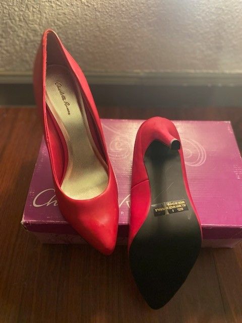 Brand New Red Heels NIB