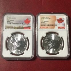2018 Canadian $5 Predator Series Wolf