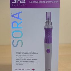 Spa Sciences SORA Skin Rejuvenation & Exfoliation Tool – 3-Speed Rechargeable