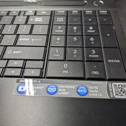 Toshiba Laptop For Parts As Is