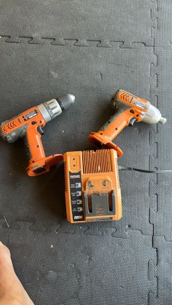 Ridgid drill & impact driver