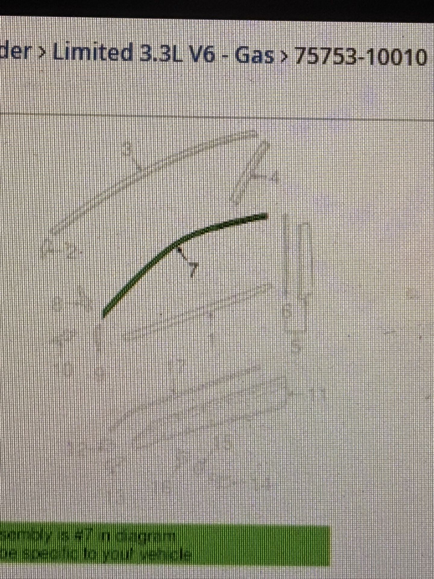 2019-22 Toyota C-HR Right Upper Door Molding