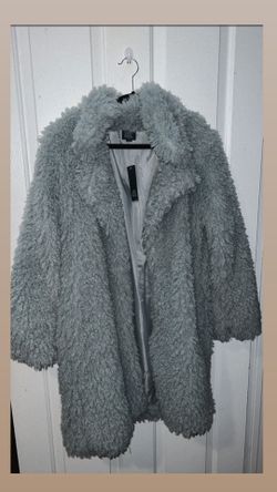 Fuzzy Coat (babyblue
