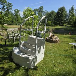Inground Pool Steps 