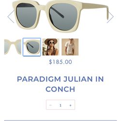 Sunglasses - Paradigm Julian In Conch
