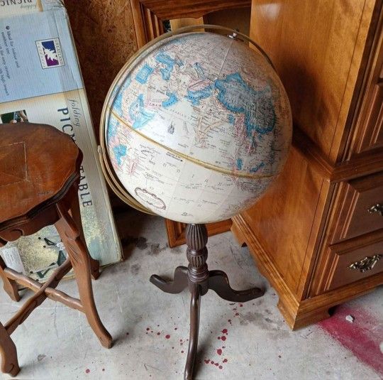 Antique Classic World Globe