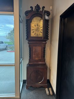 Antique Grandfather Clock Tall