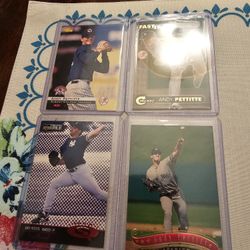 Andy Pettitte New York Yankees Baseball Cards Lot 