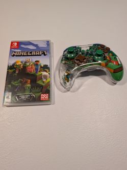 Minecraft Game and Controller for Nintendo Switch