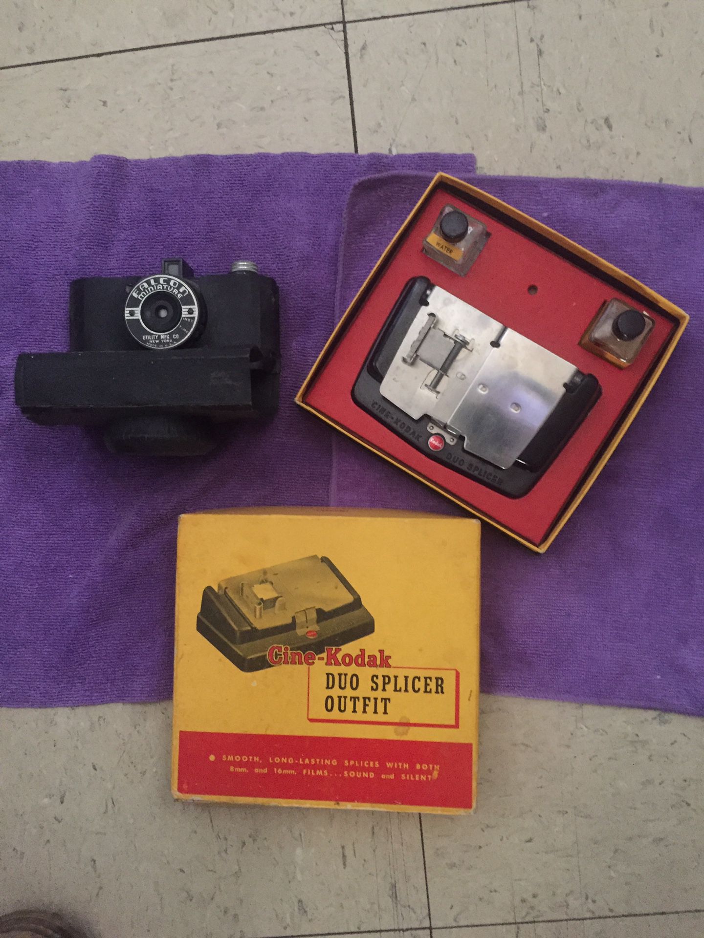 Antique camera and equipment