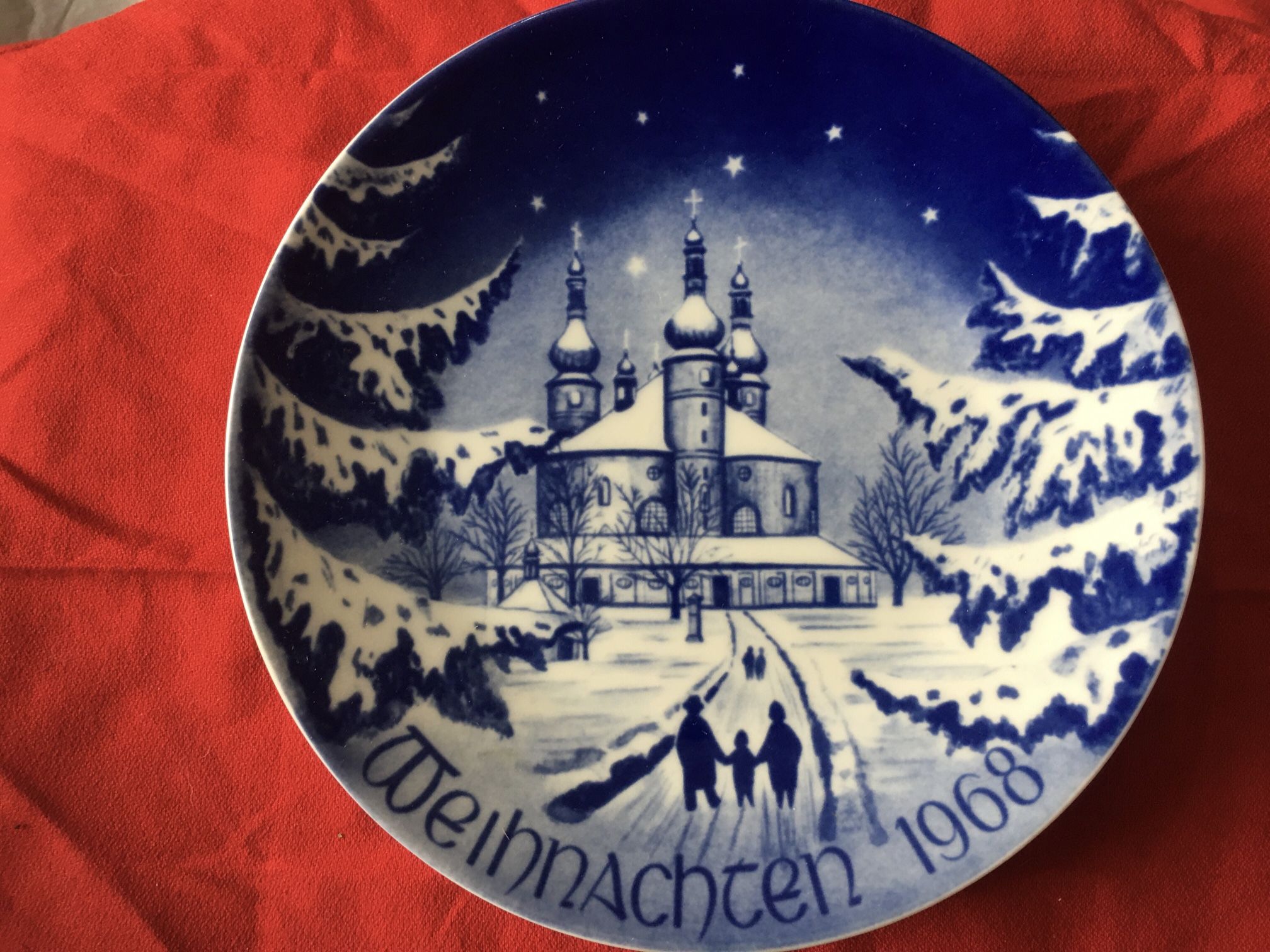 Ltd Edition Bareuther “Weihnachten” (Christmas)Plates 68-71 $8 OBO